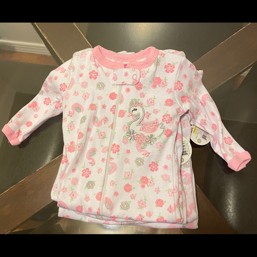 Swiggles infant pajama onesies